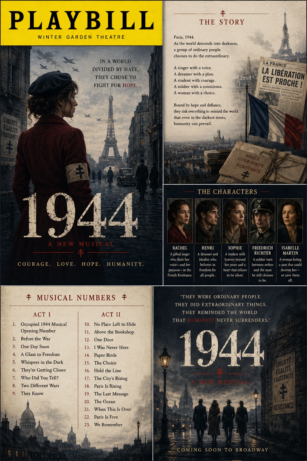 1944: The Musical development artwork